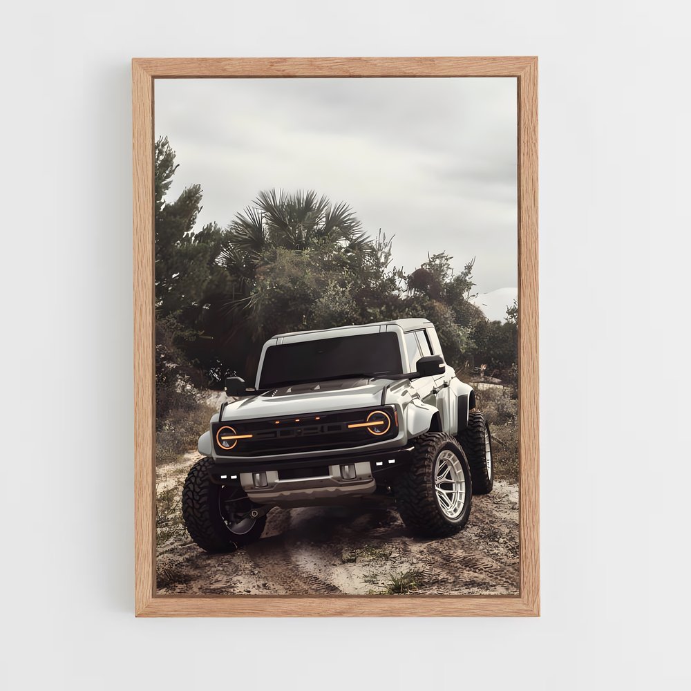 Poster Aventures en Tout-Terrain – affiche Ford (vue 4)